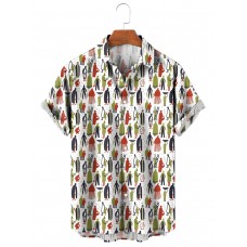 Men's Character Print Short Sleeve Shirt 10315125X